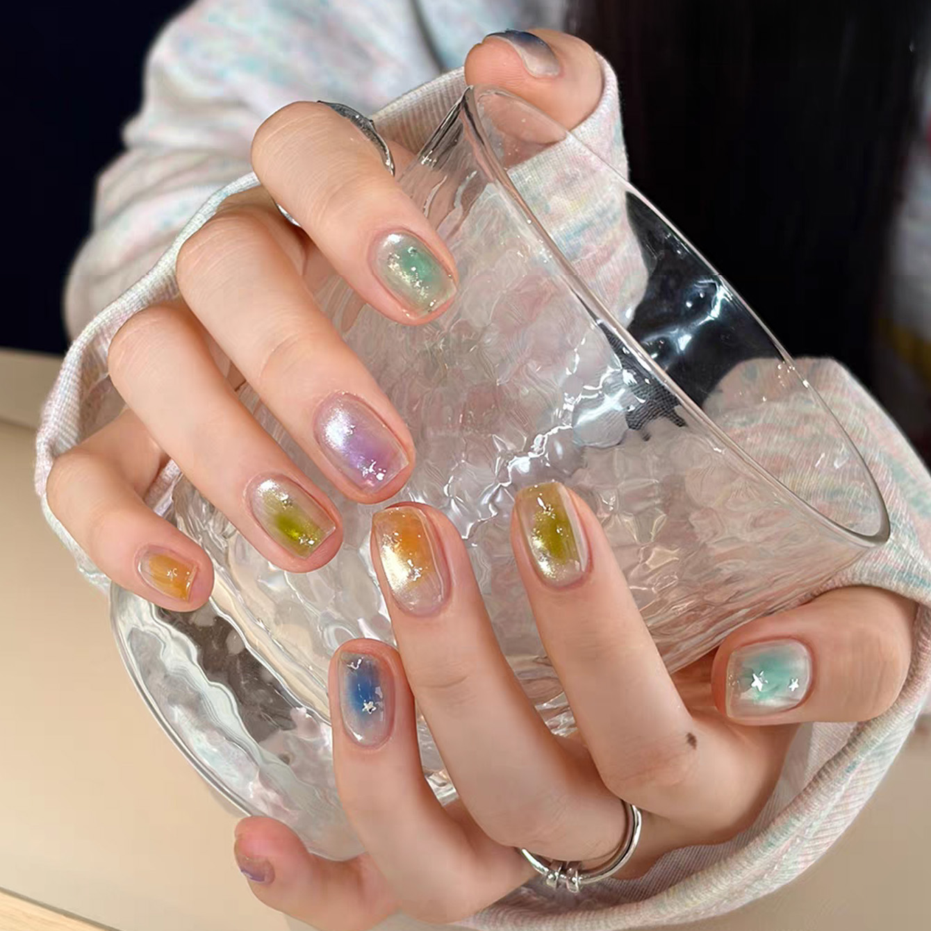 Nail Art Rainbow - SHAKA 1 adet 2026 Yeni Palet