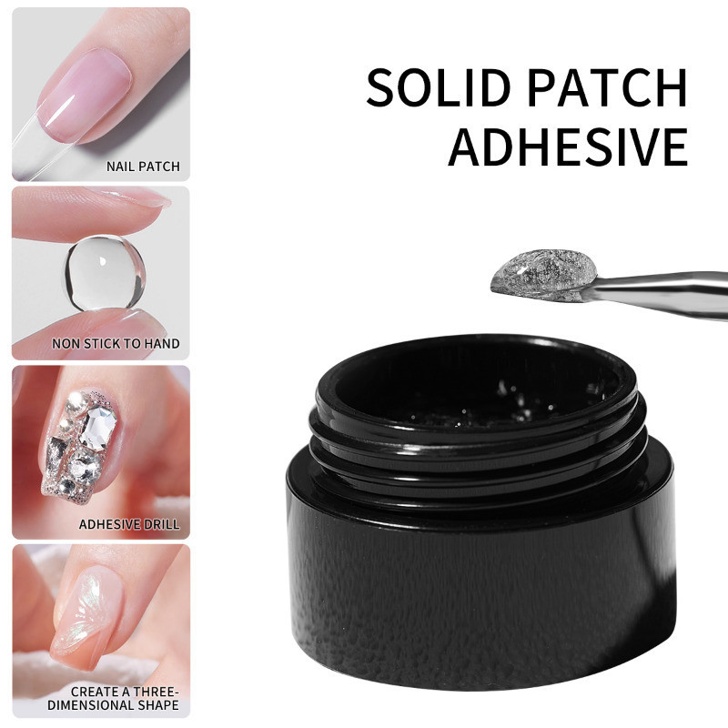 Nail Art Halal - 3'lü/set Katı Tırnak Uçları Jel Katı