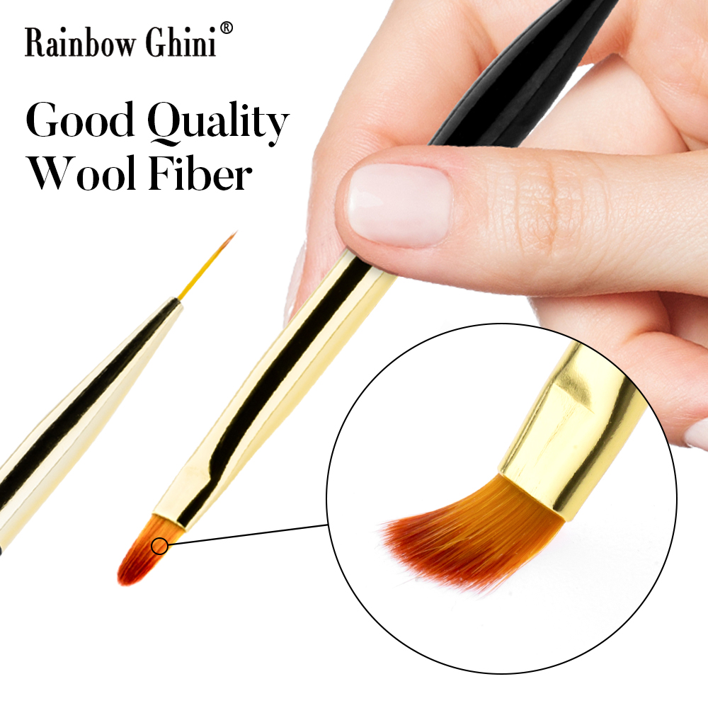 Nail Art Rainbow - Rainbow Ghini 3'lü Set Çift Uçlu