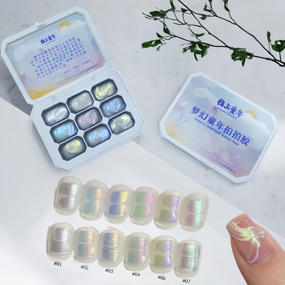 Nail Art Halal - 1 adet 9 renkli yeni popüler