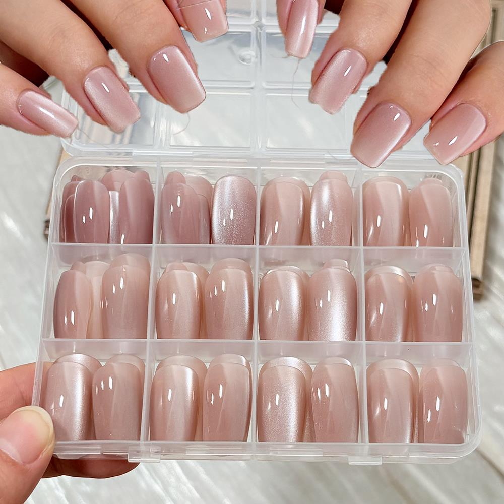 Nail Art Wedding - 144 Adet/Kutu Ten Rengi Kedi Gözü