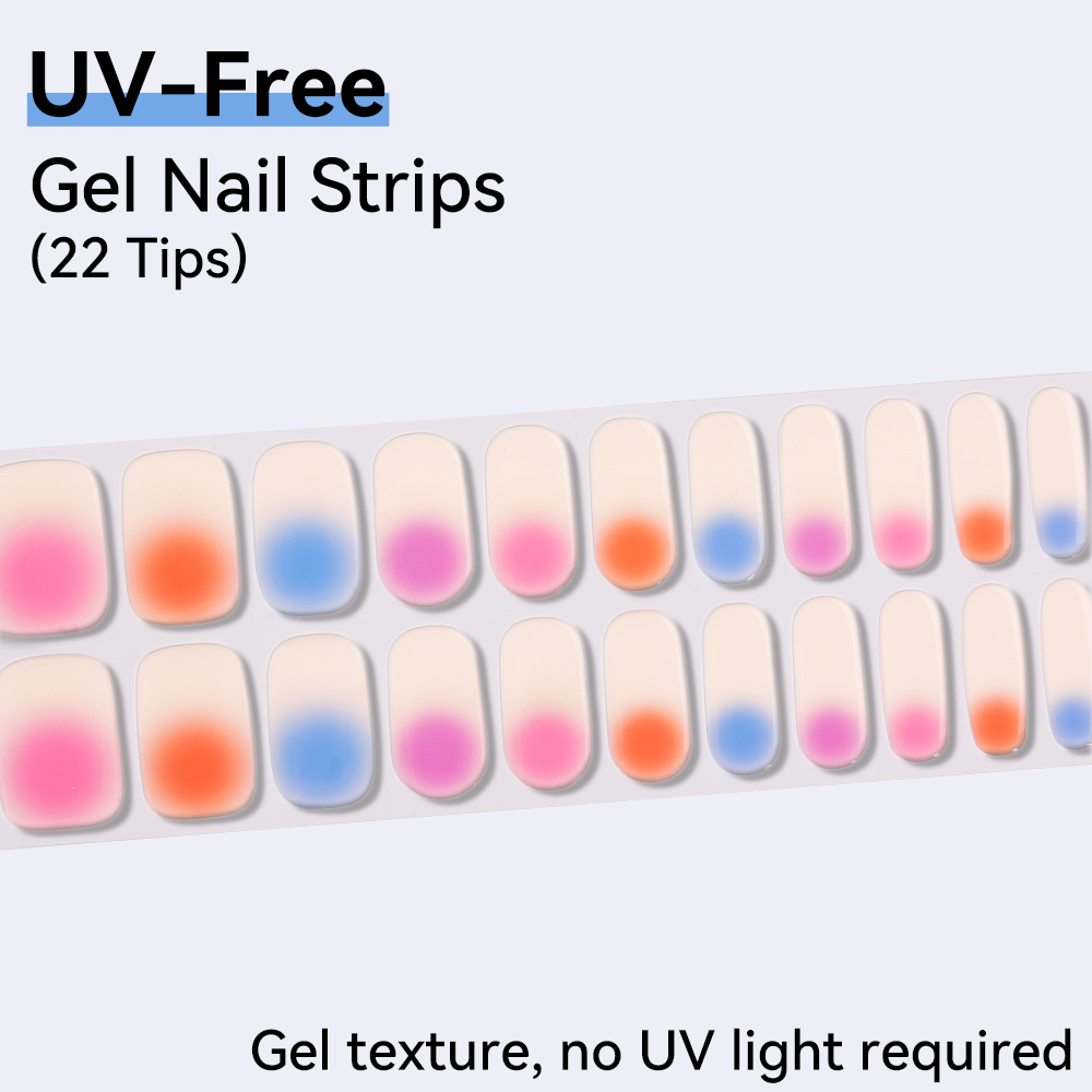 Nail Art Full Design - UV içermeyen şeritler tırnak çıkartmaları peri