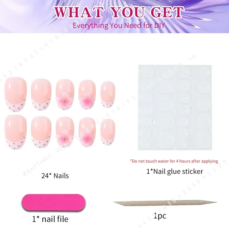 24 adet Kısa Oval 3D Jel Tırna - Nail Art Oval incelemesi ve fiyatı