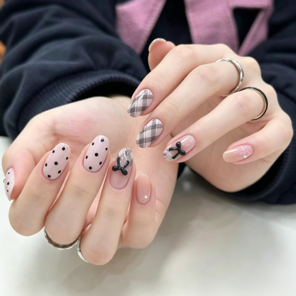 24 Adet Fransız Ekose Fasulye  - Nail Art Wedding incelemesi ve fiyatı