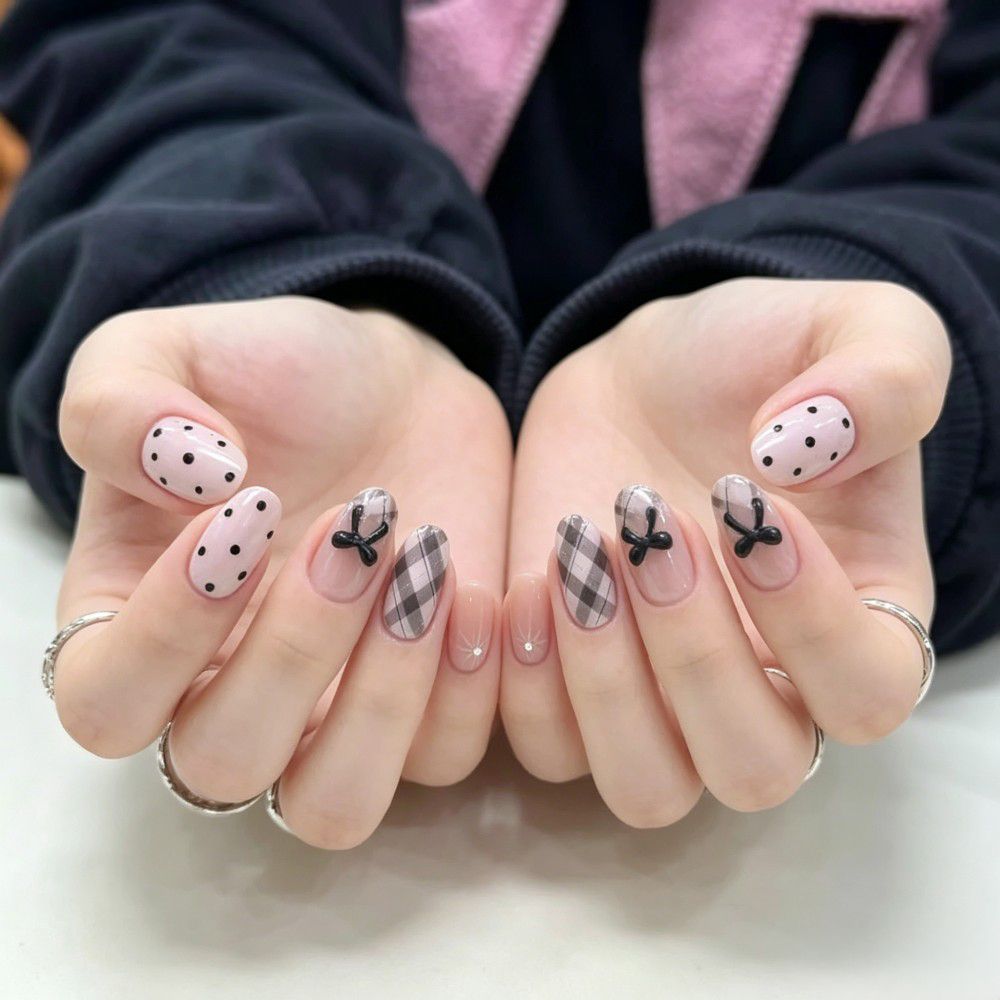 24 Adet Fransız Ekose Fasulye  - Nail Art Wedding incelemesi ve fiyatı