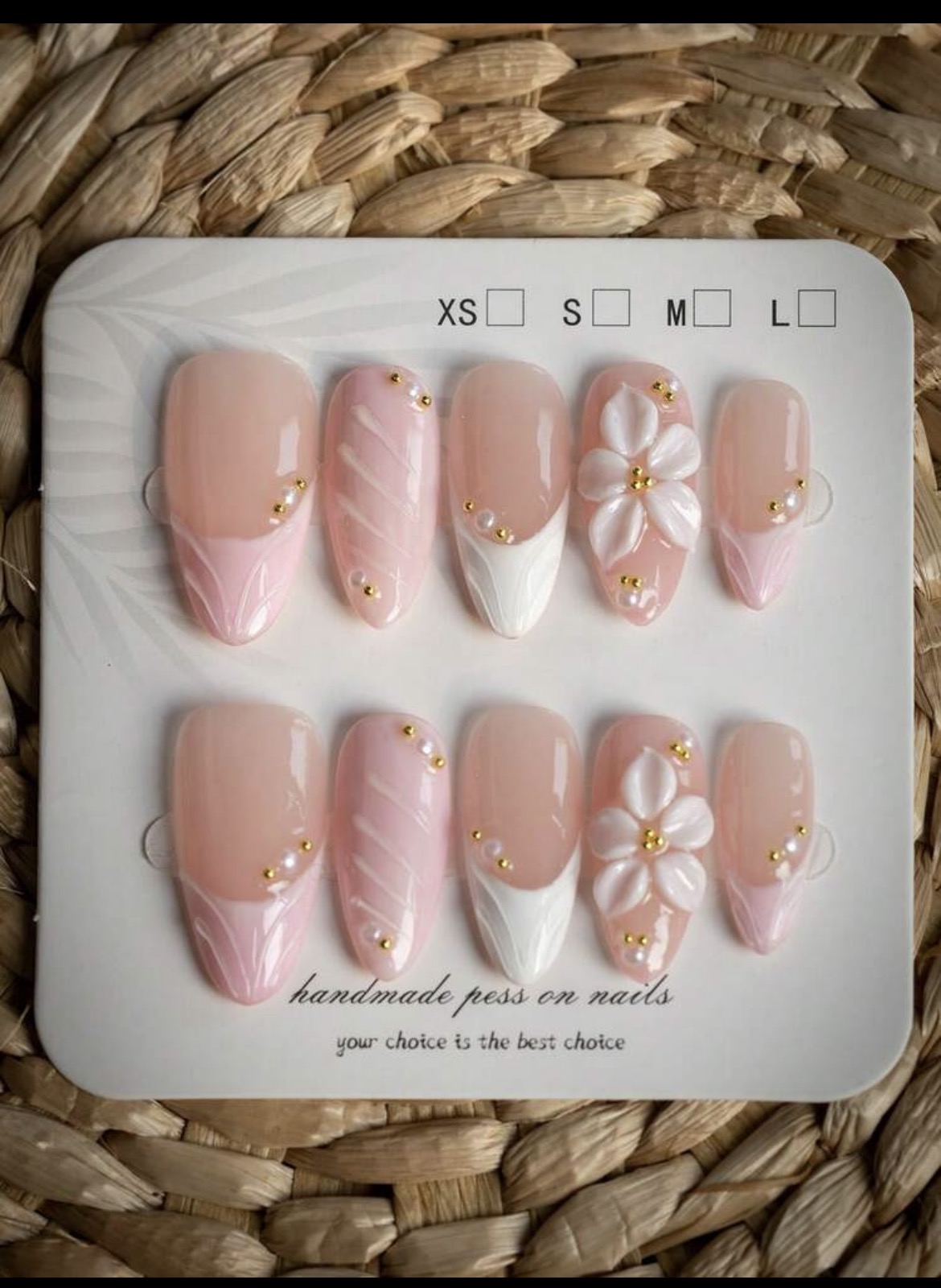 10 Adet Badem Şeklinde El Yapı - Nail Art Wedding incelemesi ve fiyatı