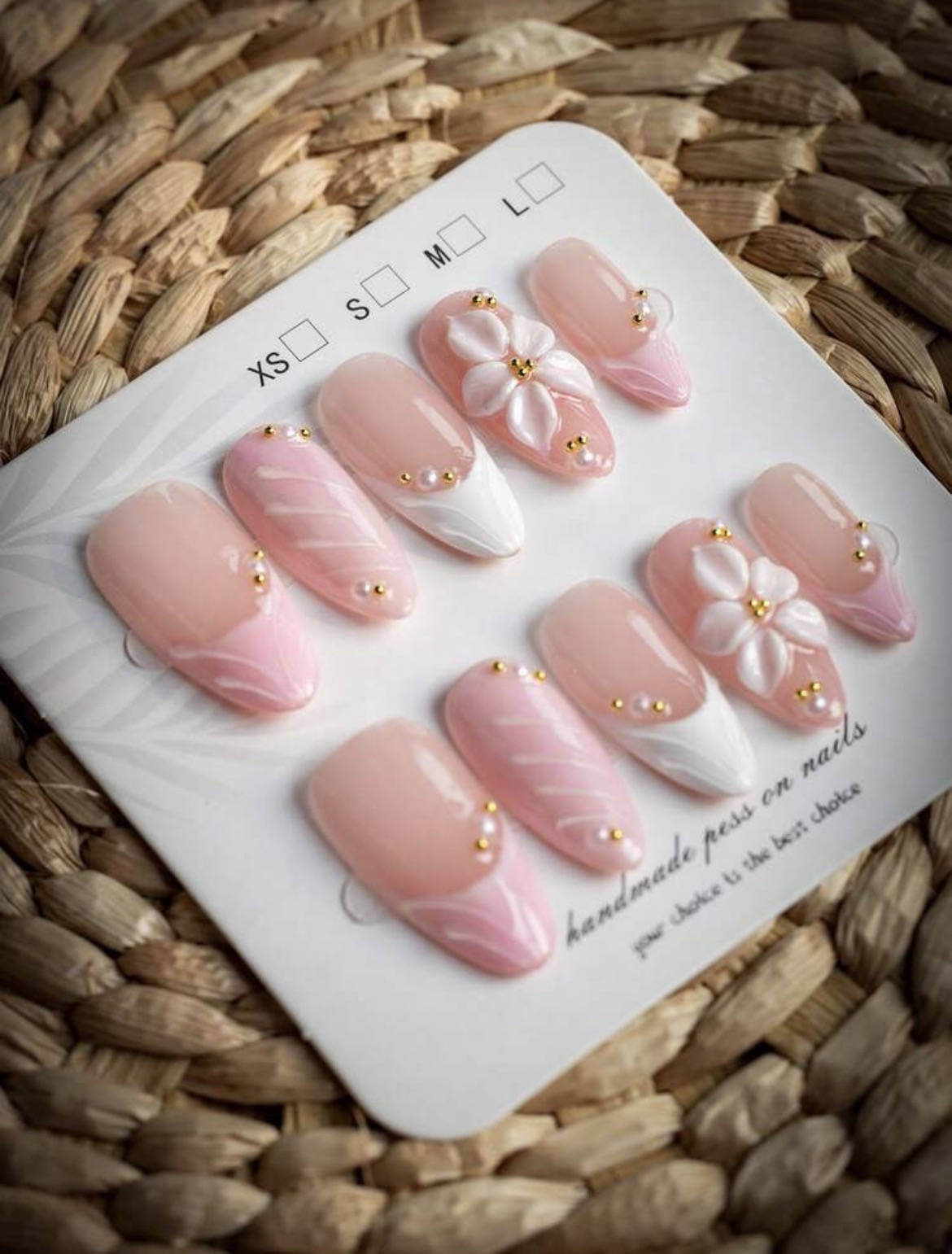 10 Adet Badem Şeklinde El Yapı - Nail Art Wedding incelemesi ve fiyatı