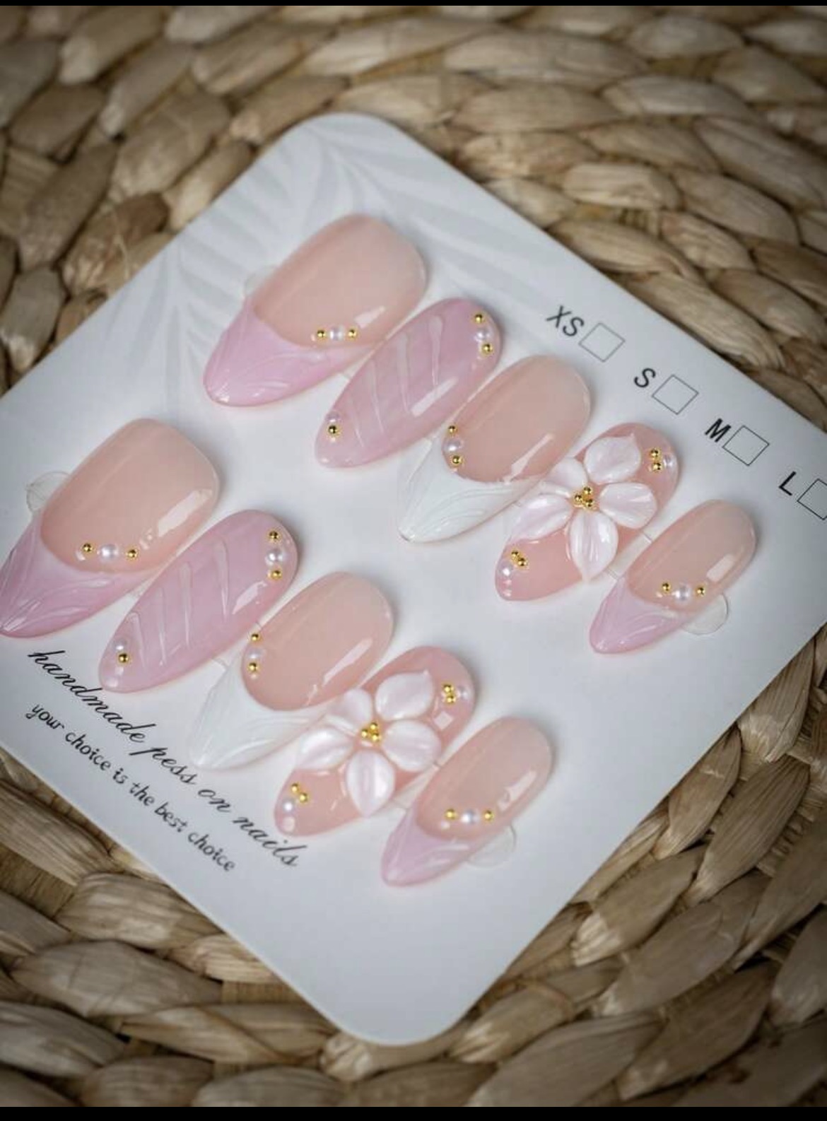 10 Adet Badem Şeklinde El Yapı - Nail Art Wedding incelemesi ve fiyatı