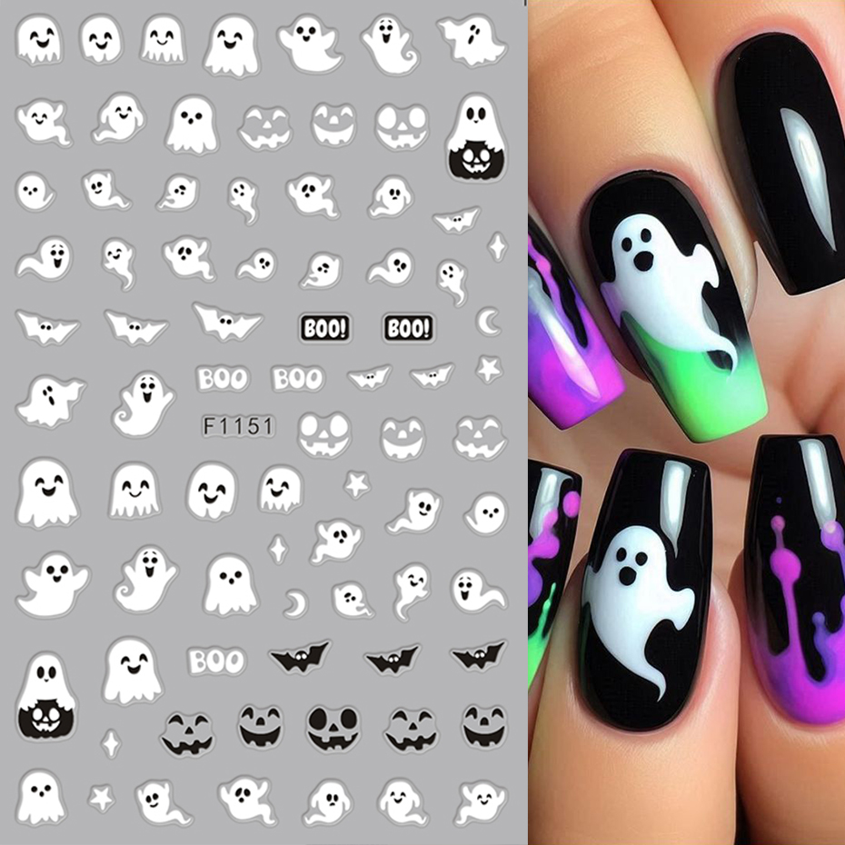 2 adet Aydınlık Cadılar Bayram - Nail Art Full Design incelemesi ve fiyatı