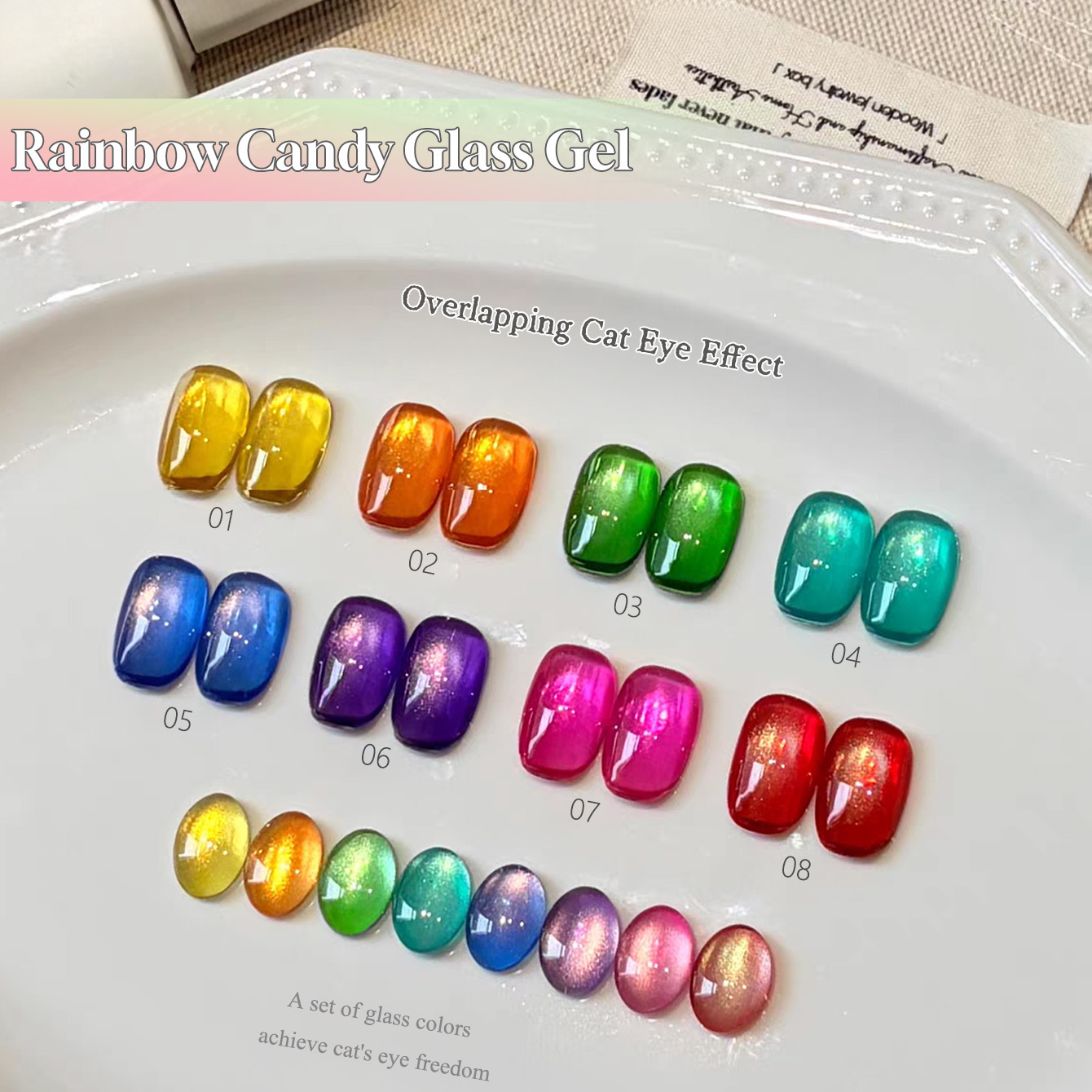 SHAKA 1 adet 2026 Yeni Palet G - Nail Art Rainbow incelemesi ve fiyatı