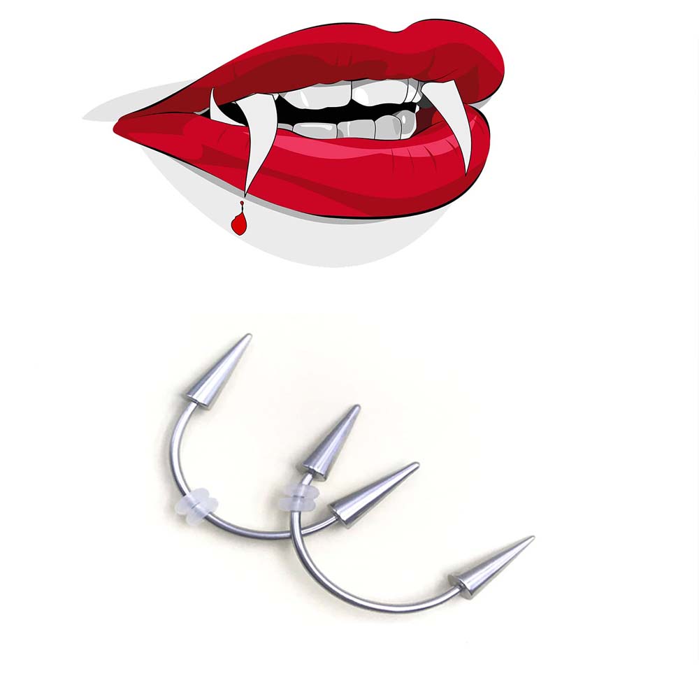 WKOUD 2 adet Piercing kaplan d - Nail Art Vampire incelemesi ve fiyatı