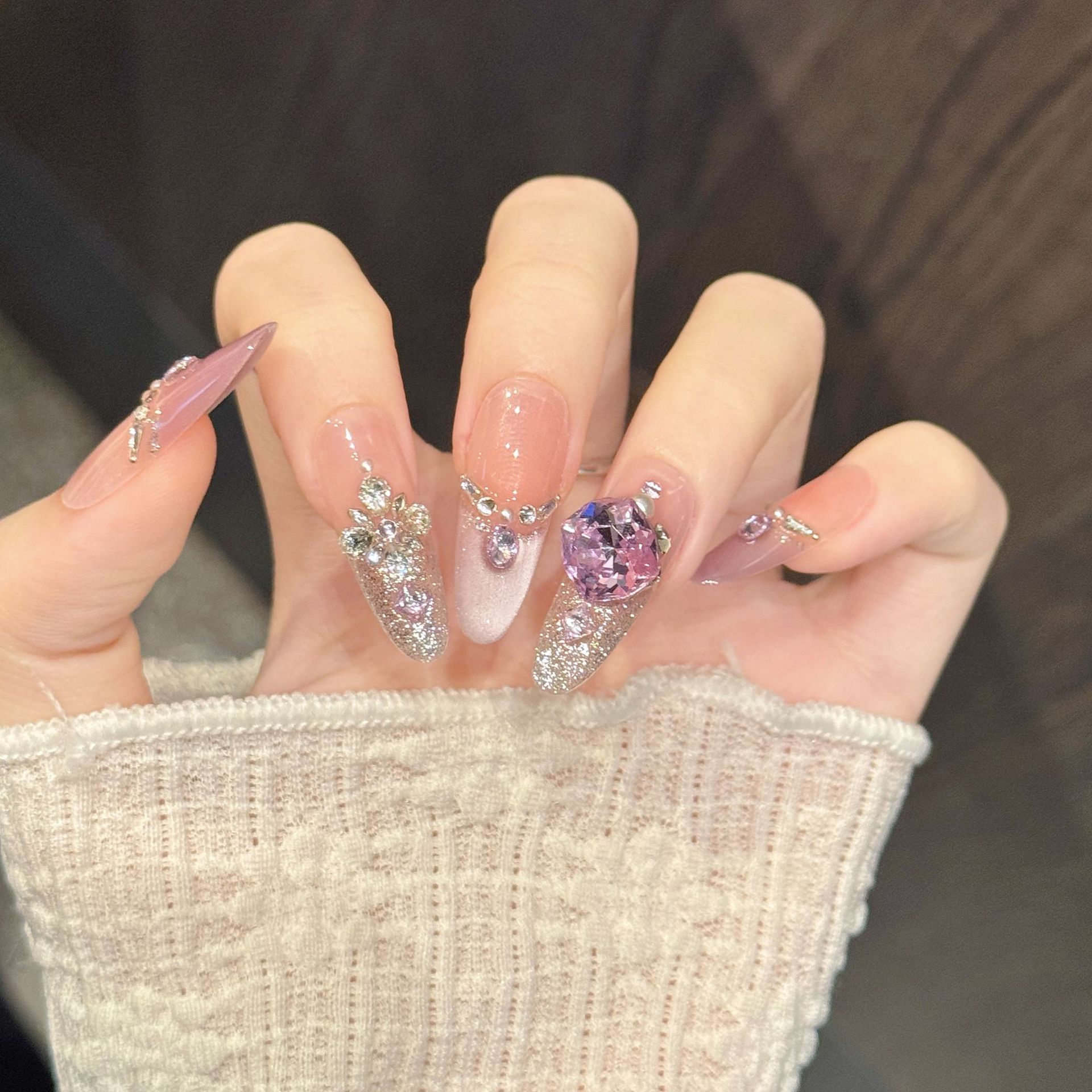10 adet Saf El Preslenmiş Tabu - Nail Art Oval incelemesi ve fiyatı