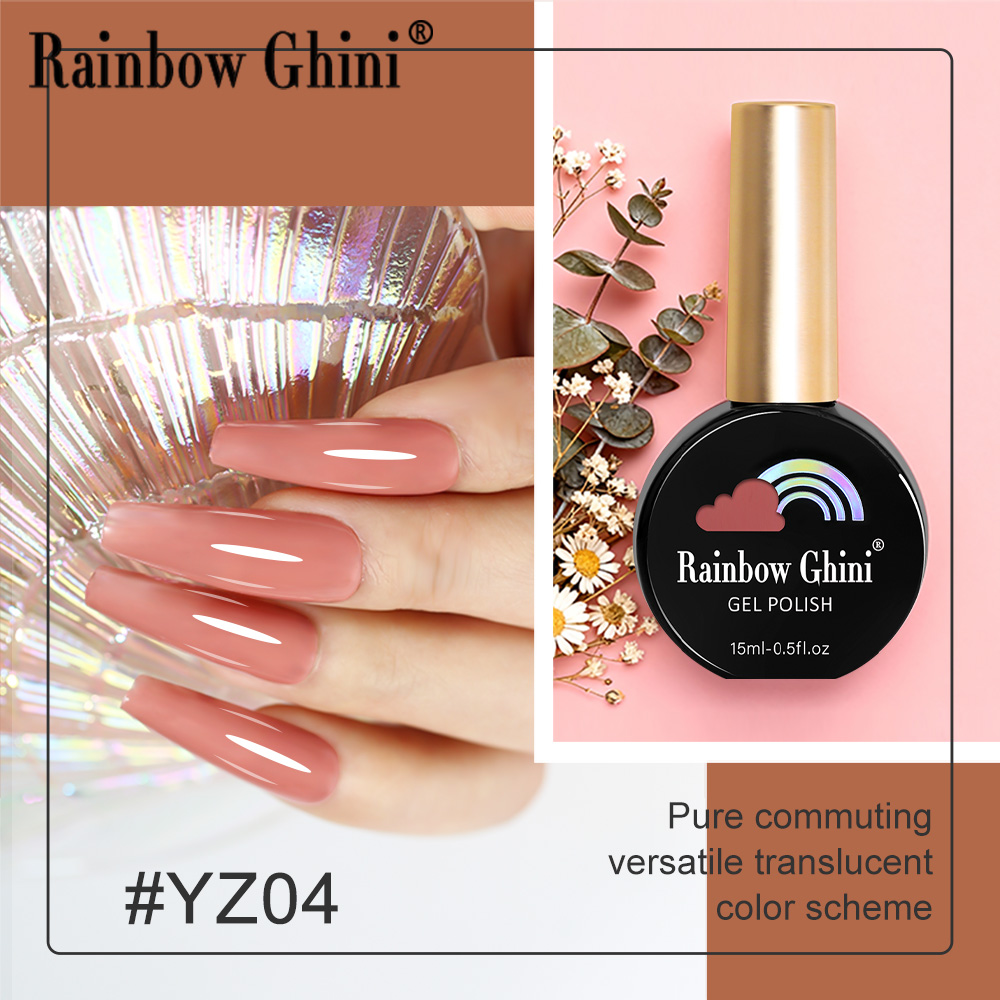 Rainbow Ghini 15ml Nude Pembe  - Nail Art Rainbow incelemesi ve fiyatı