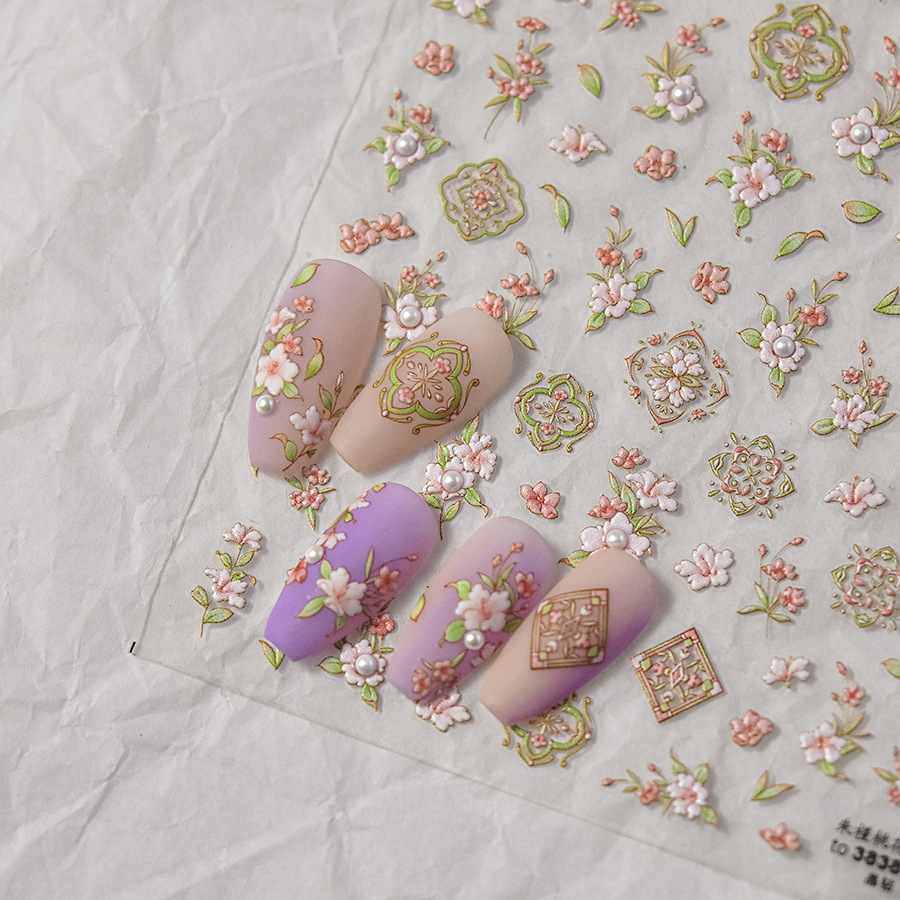 Tomoni kristal elmas inci çiçe - Nail Art Elegant incelemesi ve fiyatı
