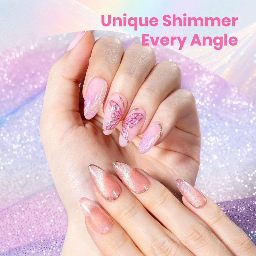 QAZIXU 1/6 Parça Gökkuşağı Ked - Nail Art Rainbow incelemesi ve fiyatı