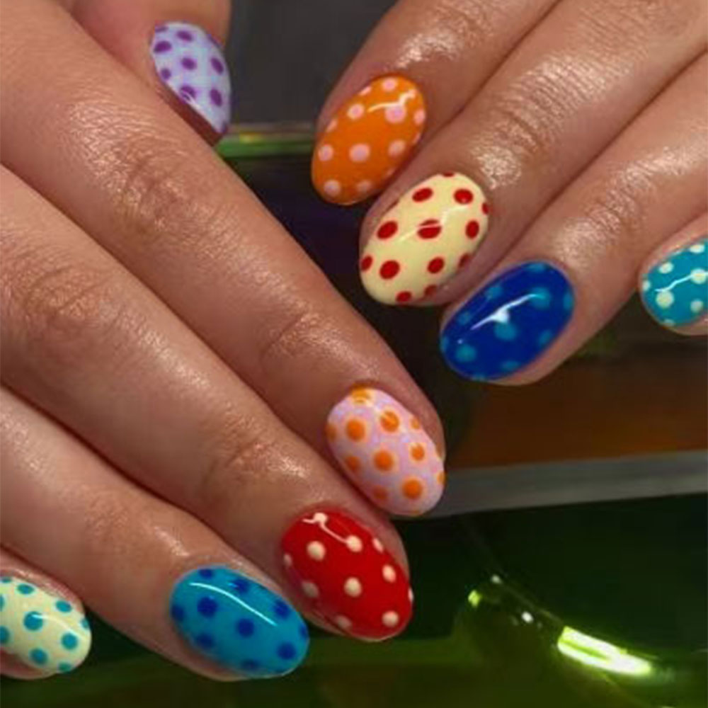 24 Adet/Set Kısa Oval Puantiye - Nail Art Oval incelemesi ve fiyatı
