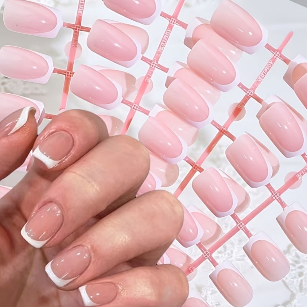 120 Adet Kısa Kare Fransız Uçl - Nail Art Natural incelemesi ve fiyatı