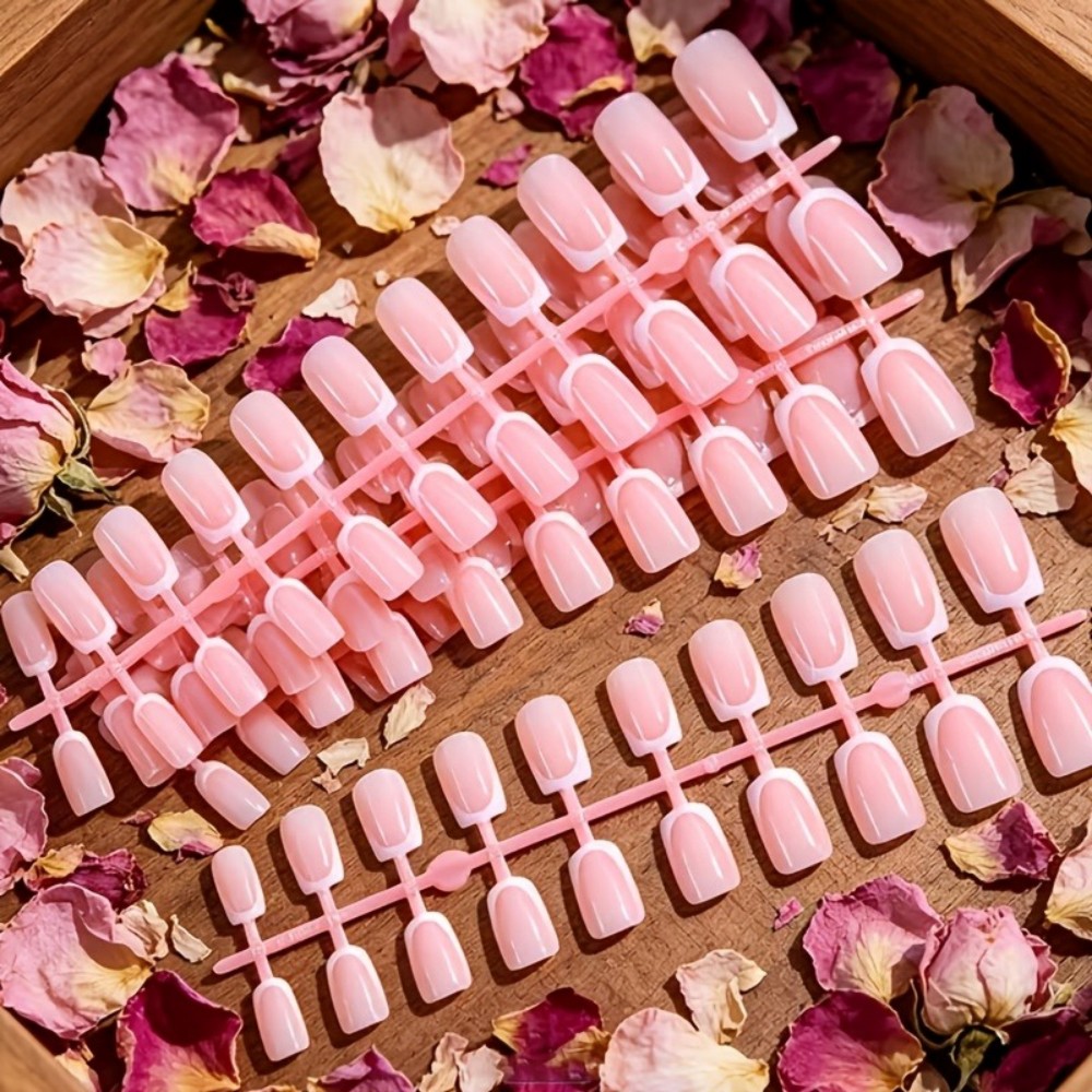 120 Adet Kısa Kare Fransız Uçl - Nail Art Natural incelemesi ve fiyatı