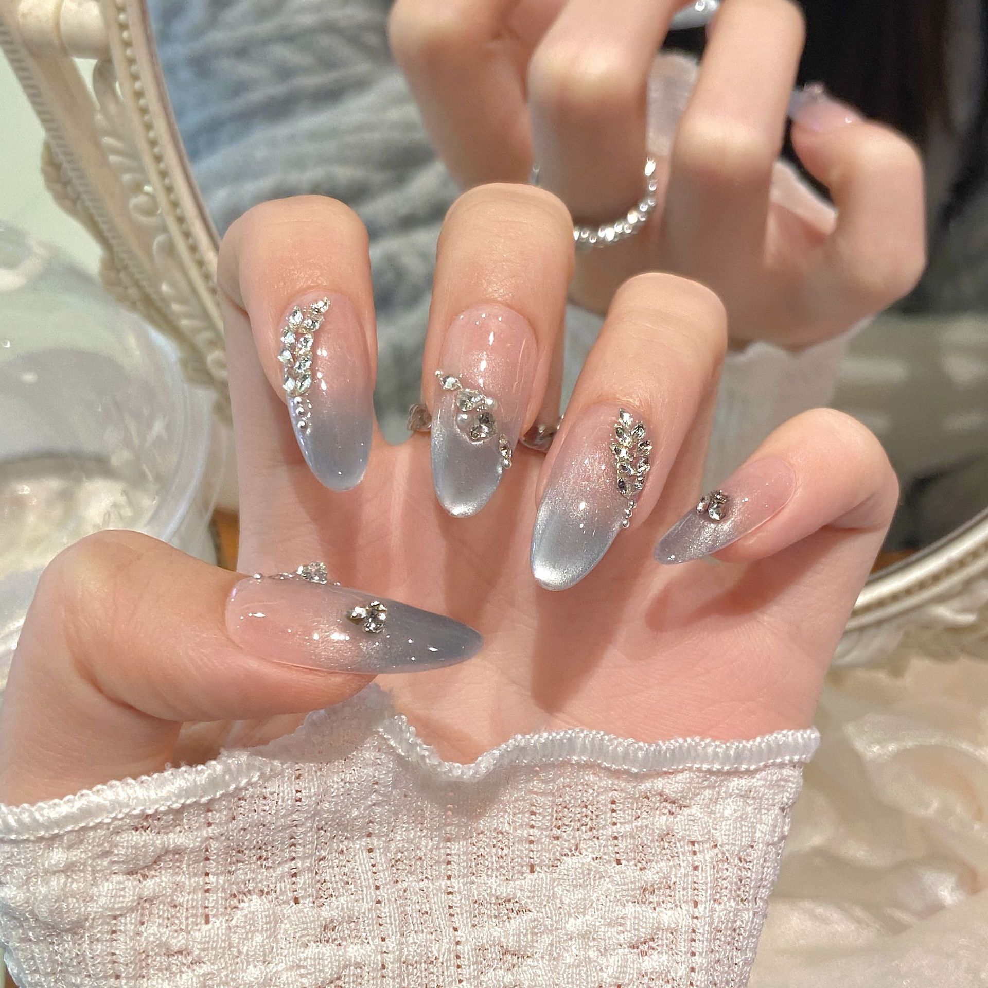 10 adet Saf El Preslenmiş Orta - Nail Art Oval incelemesi ve fiyatı