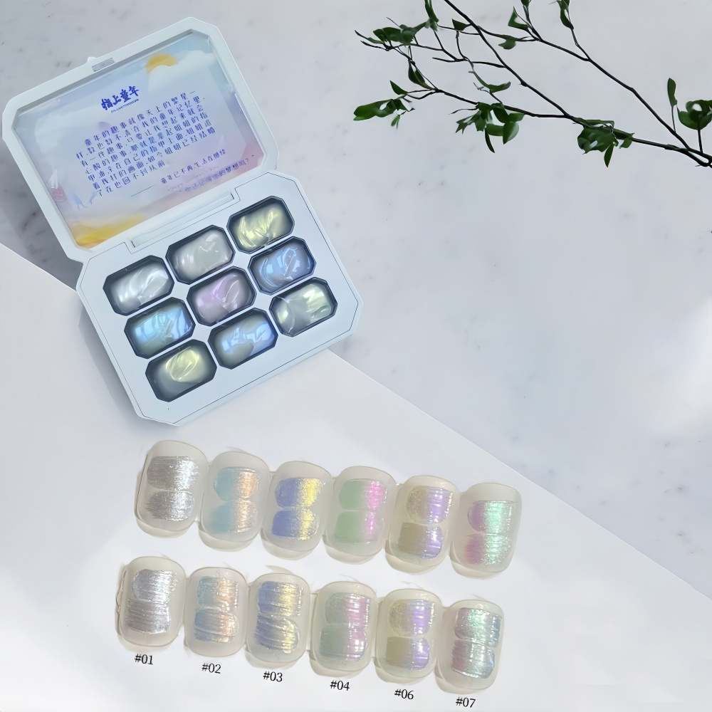 1 adet 9 renkli yeni popüler p - Nail Art Halal incelemesi ve fiyatı