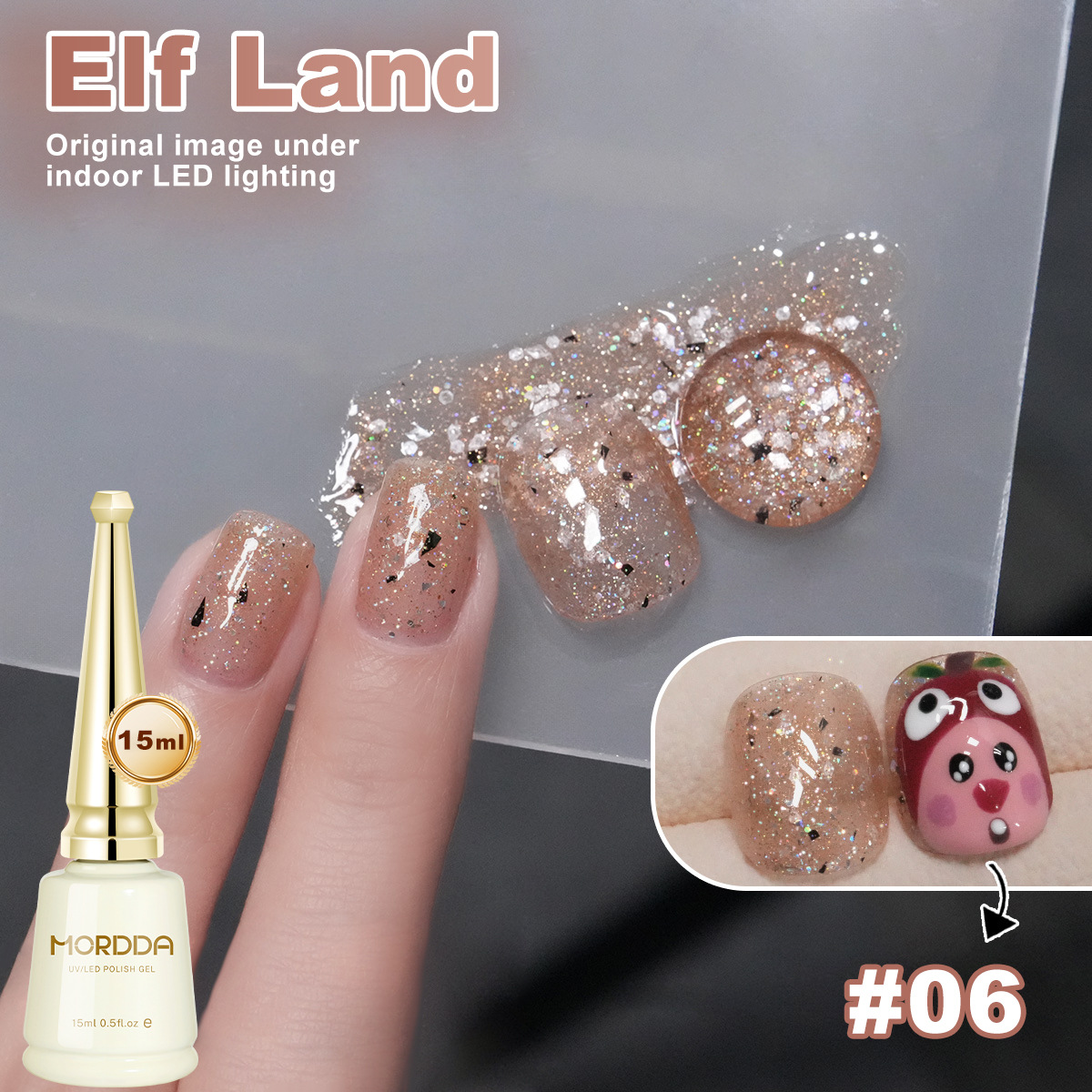 6 Renk 15ml Gökkuşağı Serisi K - Nail Art Rainbow incelemesi ve fiyatı