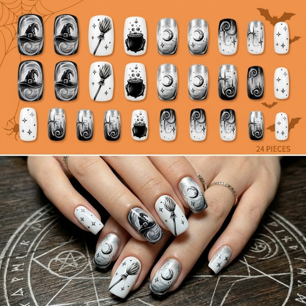 24 adet cadılar bayramı uzun S - Nail Art Vampire incelemesi ve fiyatı