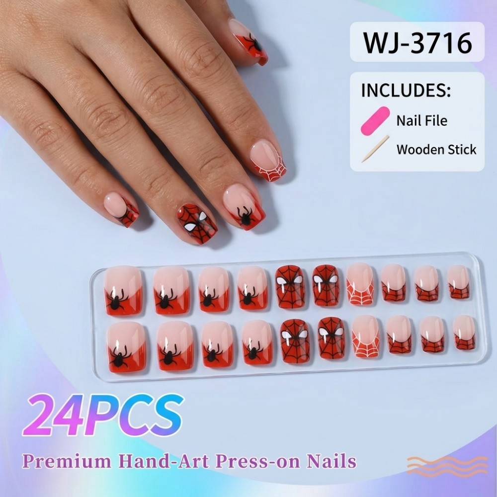 24 adet cadılar bayramı uzun S - Nail Art Vampire incelemesi ve fiyatı