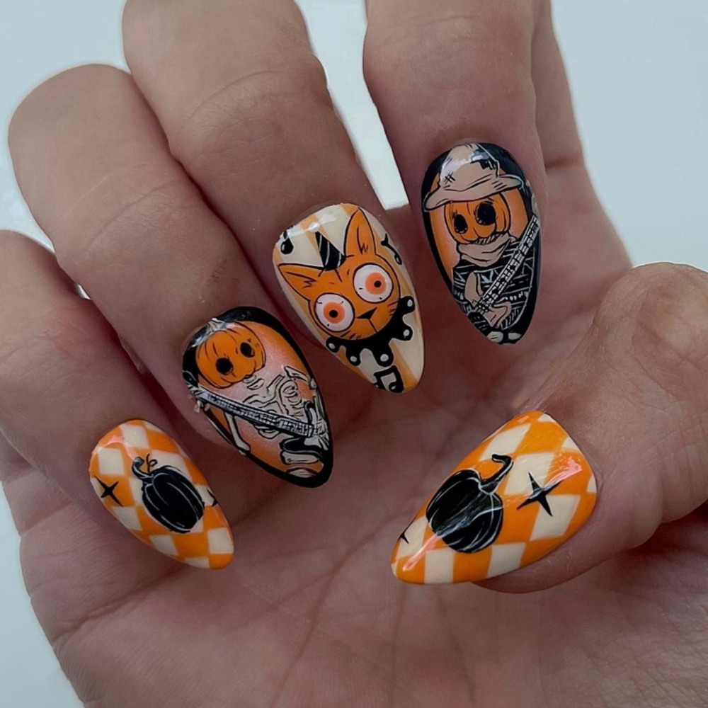 24 adet cadılar bayramı uzun S - Nail Art Vampire incelemesi ve fiyatı