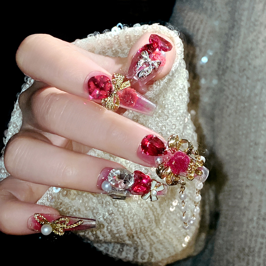 24 adet yeni yıl ağır Metal tı - Nail Art Wedding incelemesi ve fiyatı