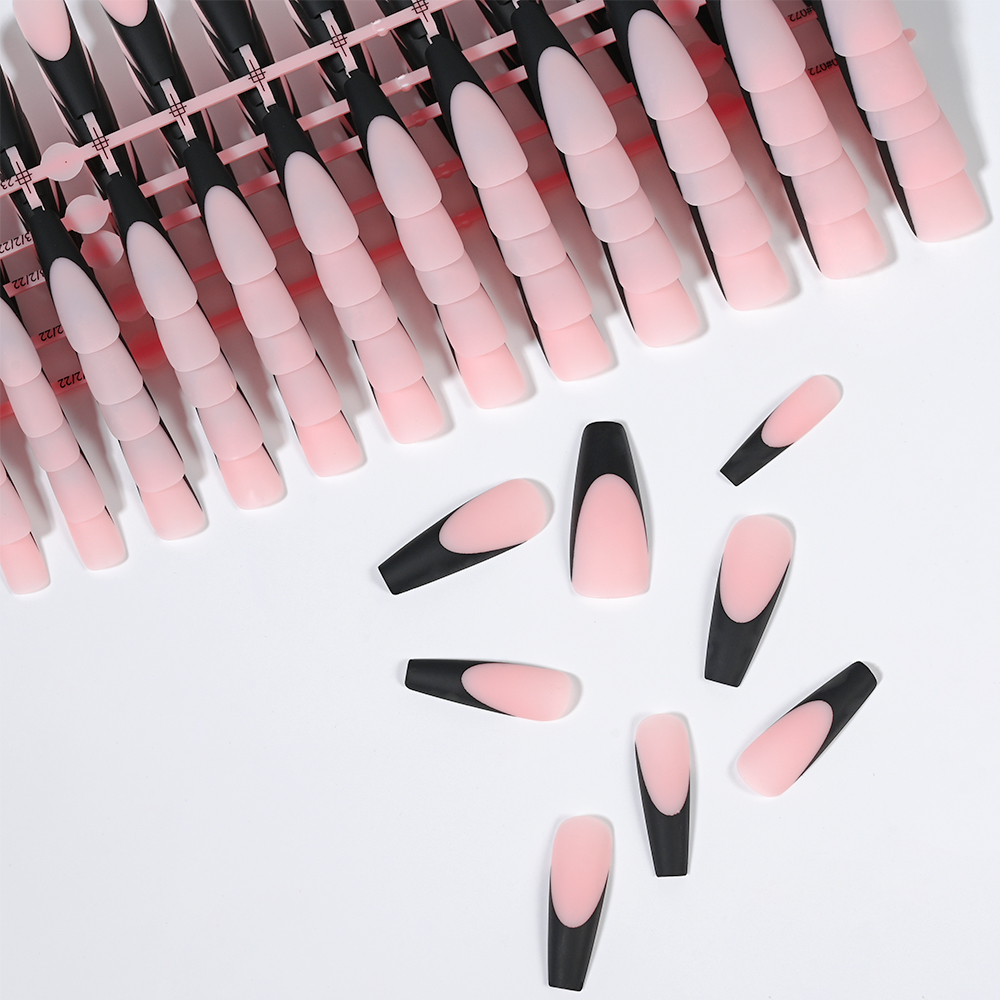 120 adet siyah fransız jel tır - Nail Art Natural incelemesi ve fiyatı