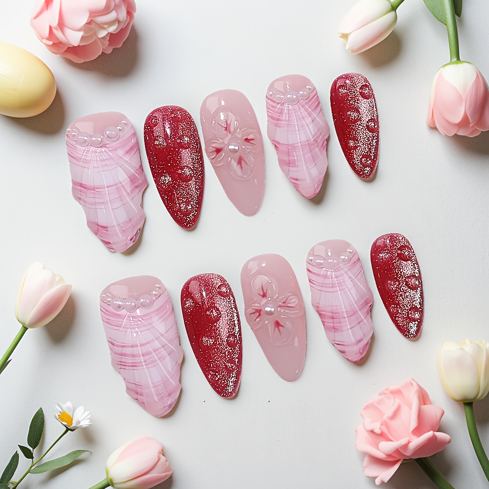 10 adet Orta Boy Badem Şeklind - Nail Art Elegant incelemesi ve fiyatı