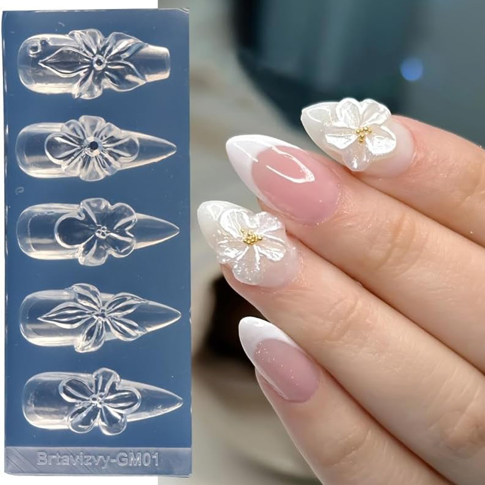 Çiçek Desenli 3D Tırnak Sanatı - Nail Art Elegant incelemesi ve fiyatı