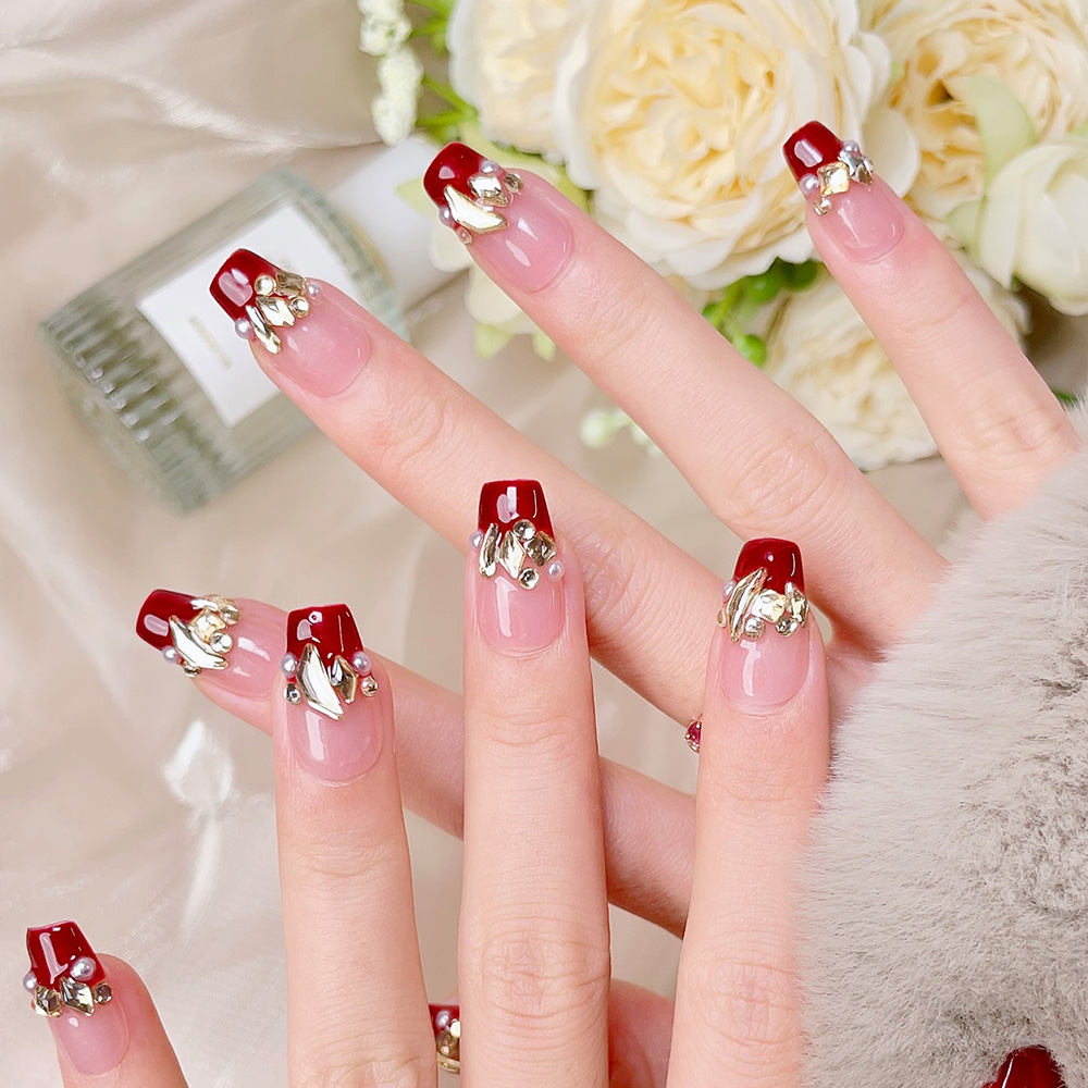 10 adet Kısa Trapez El Yapımı  - Nail Art Elegant incelemesi ve fiyatı