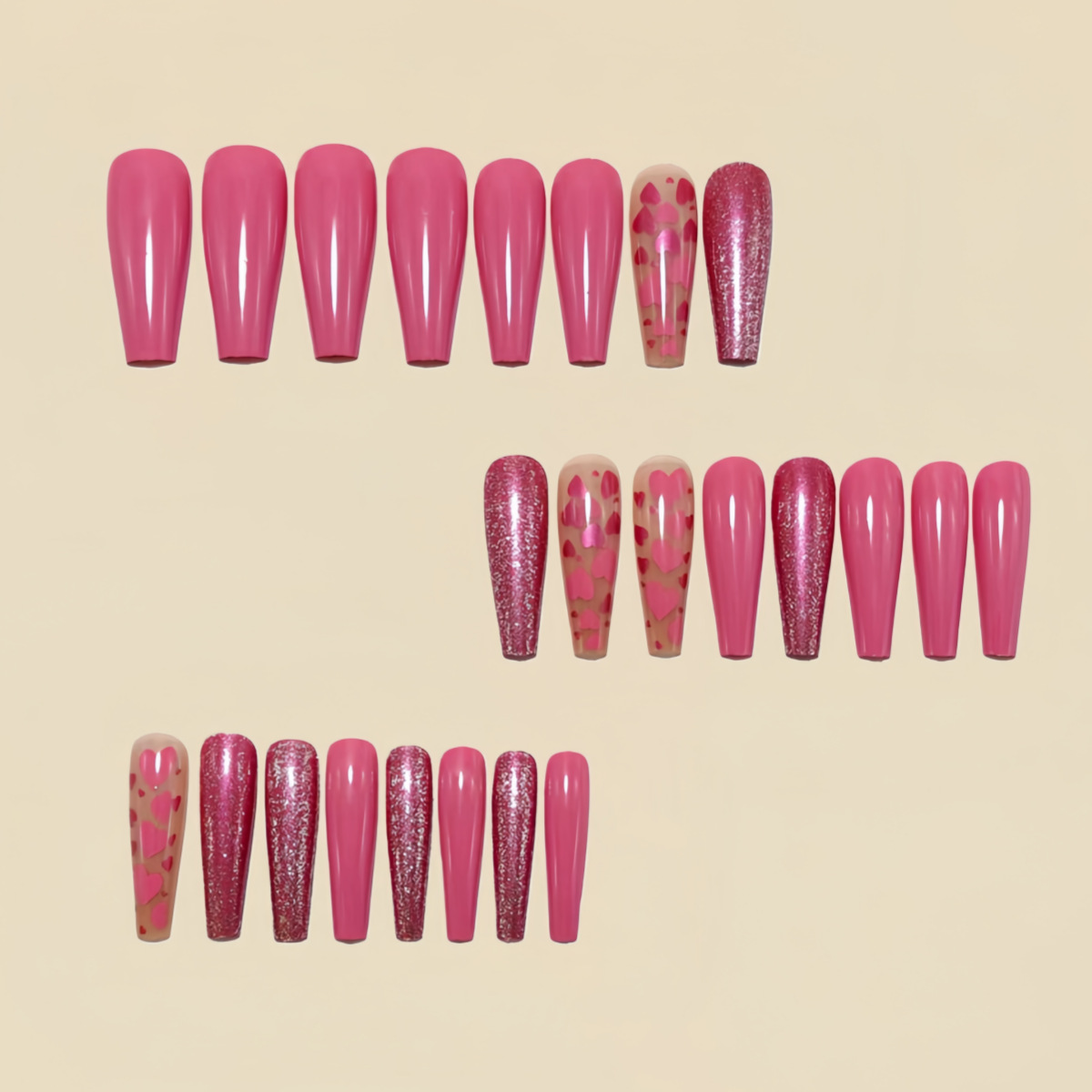 Orta uzunlukta yapay tırnaklar - Nail Art Wedding incelemesi ve fiyatı