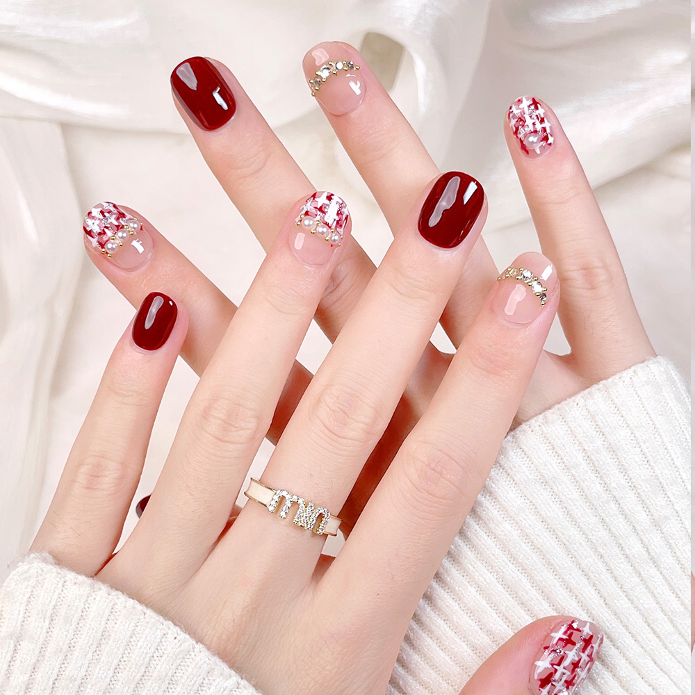 10 adet Kısa Kare Yuvarlak El  - Nail Art Elegant incelemesi ve fiyatı