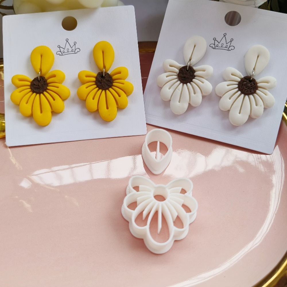 2 adet zarif çiçek şeklindeki  - Nail Art Elegant incelemesi ve fiyatı